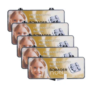 Dental 5 kits Orthodontic Mental Bracket 0.022 Standard Roth 345 with Hooks - Picture 1 of 7