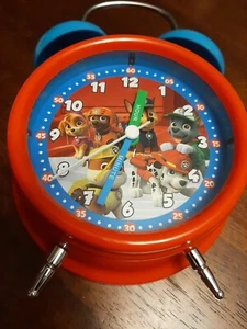 PAW Patrol Alarm Desk Clock 3.75" Room decor time teacher. red - Picture 1 of 6