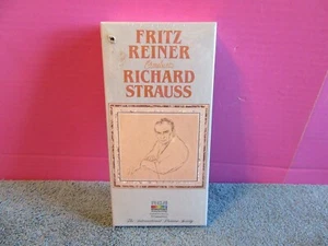 Fritz Reiner conducts Richard Strauss NEW 3 cassette box set tape classical CSO - Picture 1 of 7