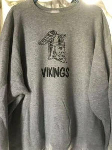 Vintage 1970s Minnesota Vikings Wilson Brand 3XL Sweatshirt - Bild 1 von 6