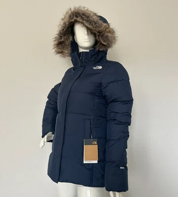 CHAQUETA ACOLCHADA DE PLUMÓN DE GANSO GOTHAM THE NORTH FACE MUJER SUMMIT AZUL MARINO TALLA M L XL Foto 1 de 4