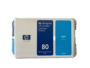 Oryginalna cyjan głowica drukująca i środek czyszczący HP designjet 80 C4846A - Zdjęcie 1 z 1