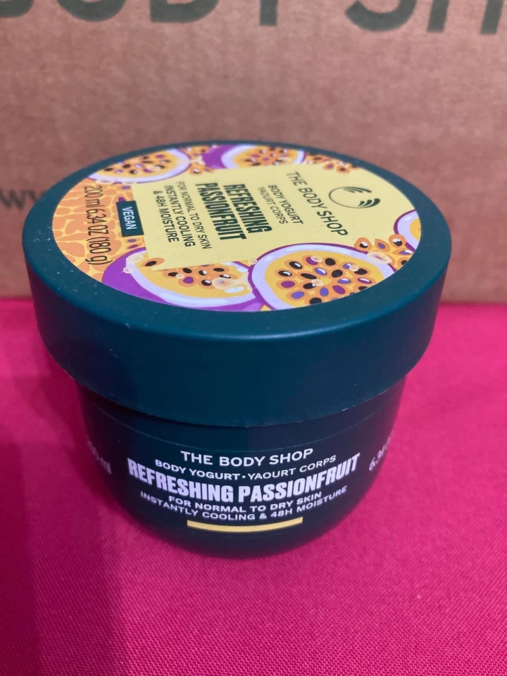 THE BODY SHOP Passionfruit Body Yogur VEGANO, 6,34 OZ, NUEVO RARO *VENDEDOR DE EE. UU.* ¡DIFÍCIL DE ENCONTRAR! Foto 1 de 1