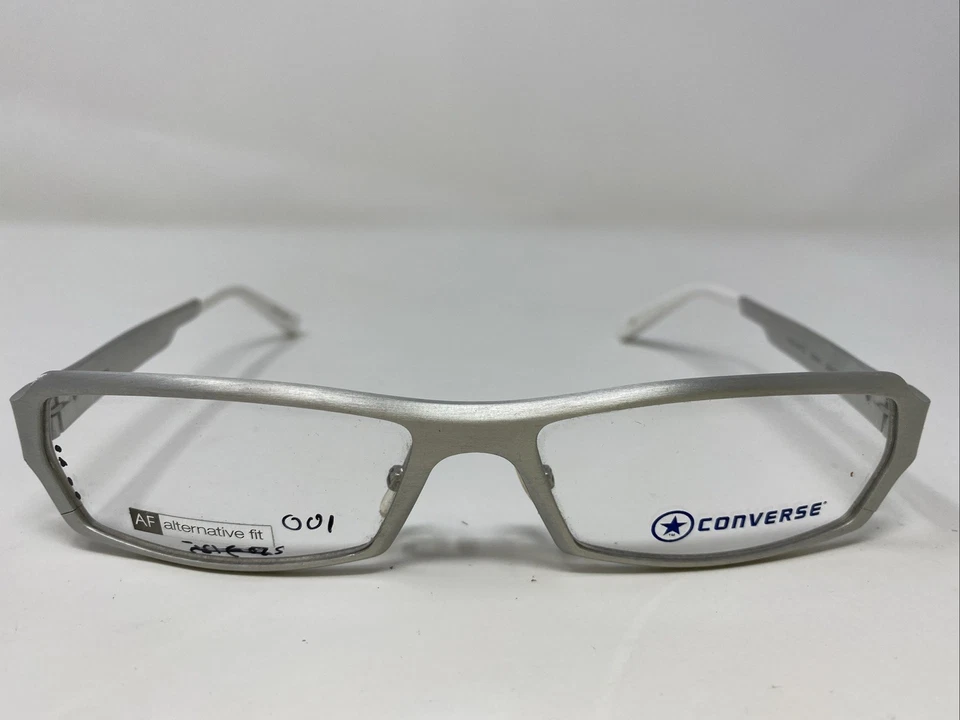 Marco de gafas de borde completo de metal Converse VIGILANTE SILVER 56-16-140 EY20 Foto 1 de 4