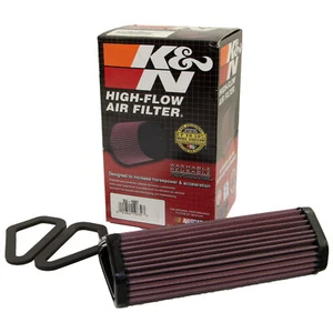 Filtre À Air K&N DU-1007 Pour Ducati 848 1098 1198 1200 Diavel Année 2007-2018 - Photo 1/6