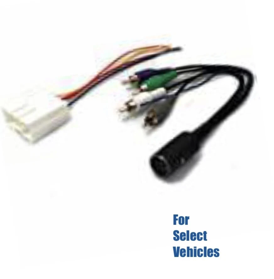 Arnés de cables de instalación estéreo de radio de repuesto para algunos Mitsubishi con amplificador Foto 1 de 1