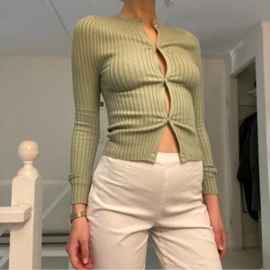 Giu Giu Nonna Pearl Cardigan in Clay Size M Retail $357 - Picture 1 of 11