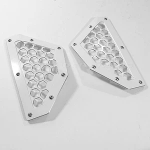 White Rear Grill Bezels Can-Am X3 Maverick XDS XMR RC MAX 2017+ 2 & 4 seaters - Picture 1 of 4
