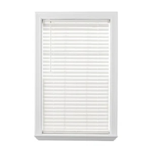 Better Homes & Gardens 2" Cordless Faux Wood Horizontal Blinds, Antique White - Picture 1 of 5