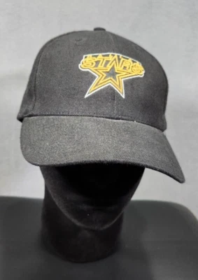 Sombrero de Colección Dallas Stars NHL Gemelos Empresa Negro Dorado Logo OSFA NUEVO CON ETIQUETAS AÑOS 90 Foto 1 de 4