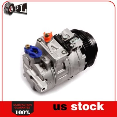 Compresor de aire acondicionado con embrague PARA 96-08 Mercedes-Benz Dodge Sprinter Crossfire Foto 1 de 4