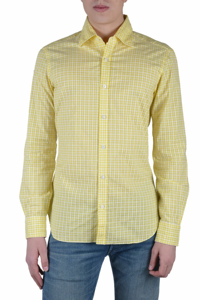 Camisa de Vestir Barba Napoli Multicolor Manga Larga US 15 15.5 15.75 16 16.5 Foto 1 de 3