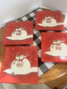 Set/4/Oneida/ Christmas/ dishes/ perfect - Picture 1 of 7