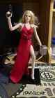 Robe de soirée tapis 1/6 robe rouge femme pour figurine 12" TBLeague HotToys PHICEN