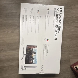LG IPS 27UP600-W.AUM 27 Zoll Breitbild LED Monitor - Bild 1 von 6