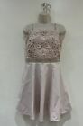 LIPSY Women's Bandeau Mini Prom Dress (Size UK 12) - Petite, Smaller Fit