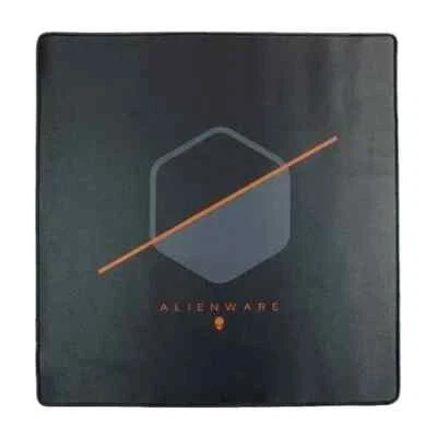 Alienware - Red Slice 18" x 18" Fabric Gaming Mouse Pad - Black - No Box - VG - Image 1 of 2
