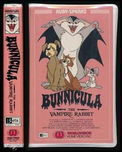 Worldvision Betamax NOT VHS Bunnicula Vampire Rabbit 1982 Cult Oddball Animation