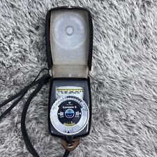 Gossen Lunasix 3 System Exposure Meter w Strap Case Tested