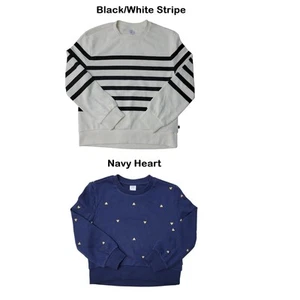 Gap Kids Girls High-Low Hem Soft & Comfortable Crew Sweatshirt - Picture 1 of 4