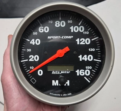 Auto Meter Sport-Comp 5" Speedometer #3989 - Image 1 of 4
