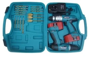 CAM COPPIA DI TRAPANO E AVVITATORE A BATTERIA 18V CON ACCESSORI - Photo 1/2