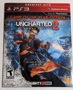 Uncharted 2: Among Thieves-Game of the Year Edition PS3 Free Shipping - Picture 1 of 4