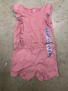 Carter's Baby Girl Pink Romper 9 Months - Picture 1 of 1
