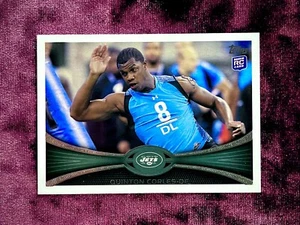 Quinton Coples 2012 Topps RC #126 MINT Jets Rookie Jersey UNC Tar Heels Legends - Picture 1 of 2