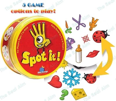 Spot It! Matching Card Game, Party Games: 5 options to play. NEW! Memory Game - Image 1 of 4