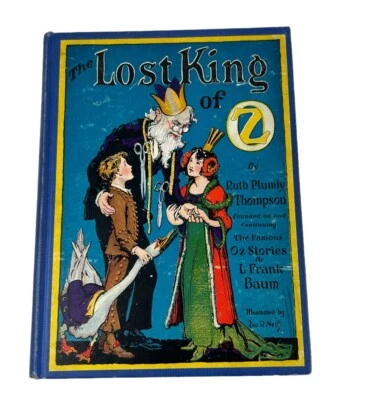The Lost King of OZ Wizard of OZ Ruth Plumly Thompson Color Plates Early 30s HC - Image 1 of 4