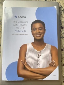 barbri conviser mini review for UBE Volume 2 2023-2024 - Picture 1 of 2