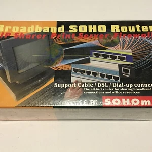 Vantage Classic SOHOmate Broadband SOHO Router IP Sharer Print Server Firewall - Picture 1 of 2