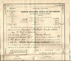 Paris Et Auvillar 1901.Grand Document (39 Cm X 25) Militaire.9Ème D'infanterie.