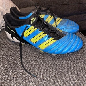 Adidas Predator Adipower SG G40972 Elite Blau Schuhe Stollen Herren Fußball 9,5 - Bild 1 von 9