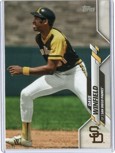Dave Winfield San Diego Padre  2020 Topps Series 2 Jumbo 5x7  Photo Variation SP