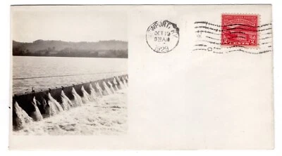 #681 Ohio River 1929 FDC Beazell Photo 30C Unofficial City Newport KY - Image 1 of 2