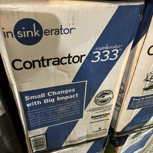 InSinkErator® Contractor 333 - 3/4 HP - Continuous Feed Garbage Disposal ... - Picture 1 of 3