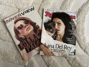 LANA DEL REY Rolling Stone Interview Magazine August 2016/July 2014 Lollapalooza - Picture 1 of 4