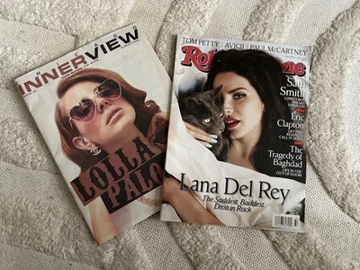 LANA DEL REY Rolling Stone Interview Magazine August 2016/July 2014 Lollapalooza - Image 1 of 4