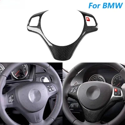 Para BMW Serie 3 E90 E92 E93 M3 2007-2011 Volante Botón Panel Cubierta Coche  Foto 1 de 4
