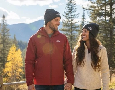 Gorro tejido negro The North Face unisex OS suave cálido mezcla de lana gorra de invierno Foto 1 de 4