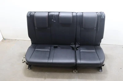 2014 - 2016 TOYOTA HIGHLANDER ASSENTO TRASEIRO 3ª fileira conjunto de couro fabricante de equipamento original preto_la20 - Imagem 1 de 4