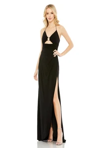 Mac Duggal 68183 Black Dress Size 12 - Picture 1 of 3