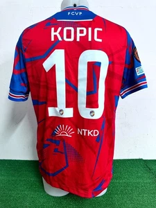 MAGLIA VIKTORIA PLZEN KOPIC MATCH WORN INDOSSATA SHIRT JERSEY COA 2024/2025 - Imagen 1 de 5