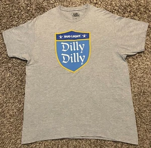 Bud Light Official Dilly Dilly Herren T-Shirt grau Größe XL - Bild 1 von 4