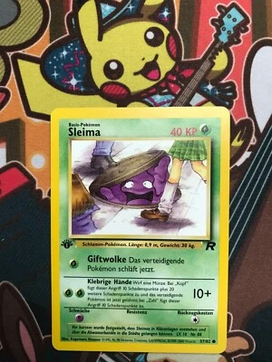 Sleima 1 Edition 57/82 Team Rocket deutsch Pokemon Karten NM - Bild 1 von 2
