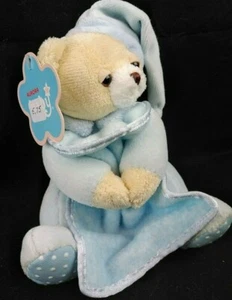 AURORA BABY❤️NEU MIT ETIKETT❤️"SHAKE ME! I RATTLE " Blankie Buddy Sleepy Bear 12076 - Bild 1 von 11