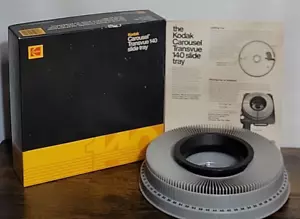 Kodak Carousel Transvue 140 Slide Projector Tray in Original Box + Instructions - Picture 1 of 13