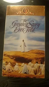 The Greatest Story Ever Told 2 VHS Tape Boxed Set MGM/UA Home Video 1990 - Imagen 1 de 1